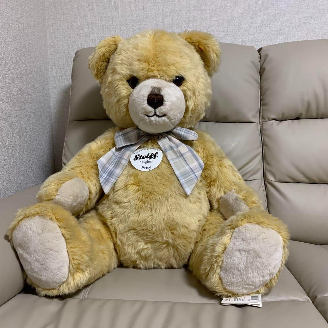 シュタイフ くま ぬいぐるみ 大きいサイズ ジョイント 2014 レア 希少