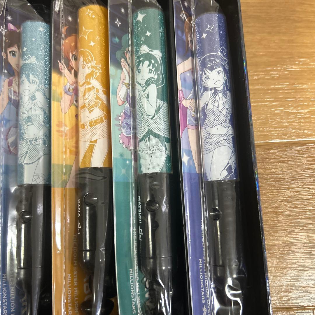 アイドルマスター 公式コンサートライト　ストラップ　セット　サイリウム　アイドル