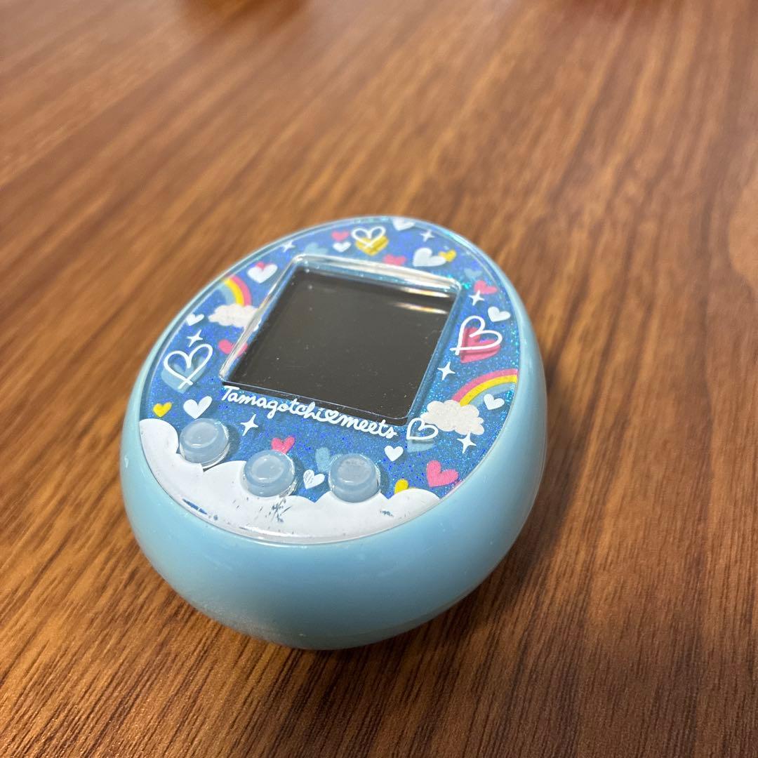 Tamagotchi meets 水色 ハートと虹デザイン