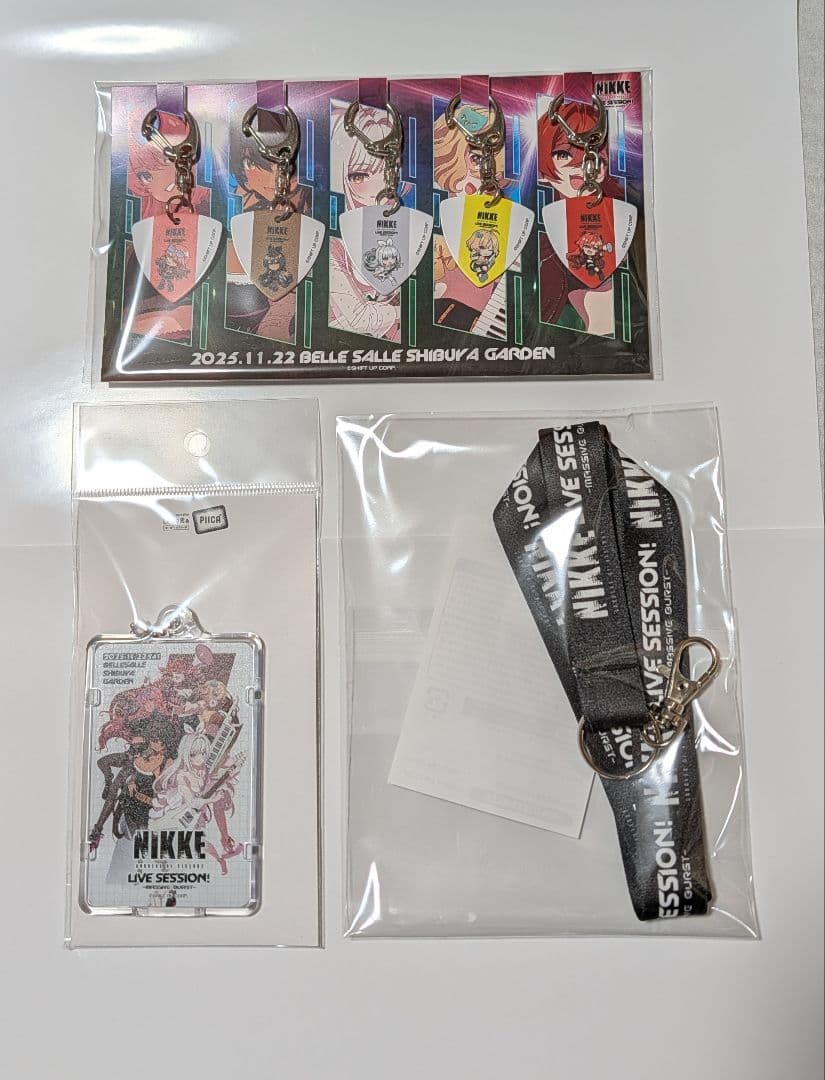 勝利の女神 NIKKE　バンドライブ　VIPチケット 特典セット