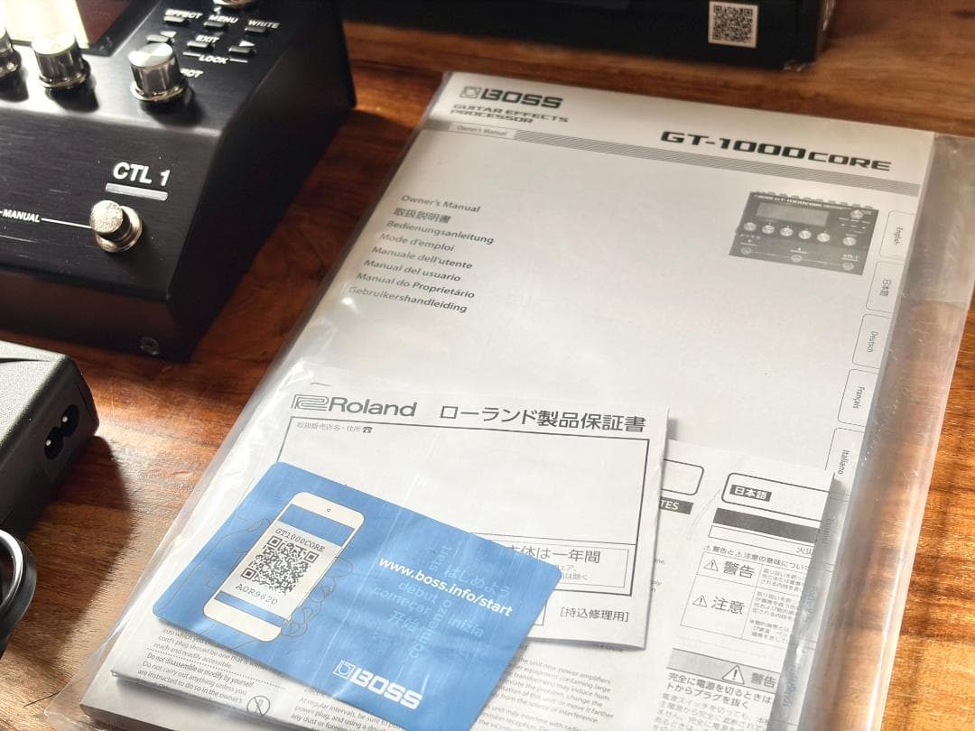 【極美品】BOSS GT-1000 CORE マルチエフェクター