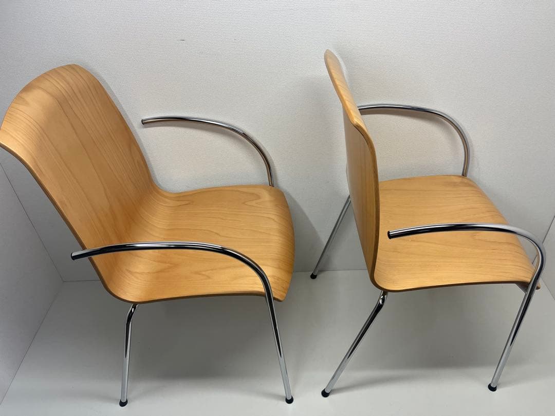 ホウトク HOUTOKU グレースチェア GRC2G-BB-M チェア　2脚