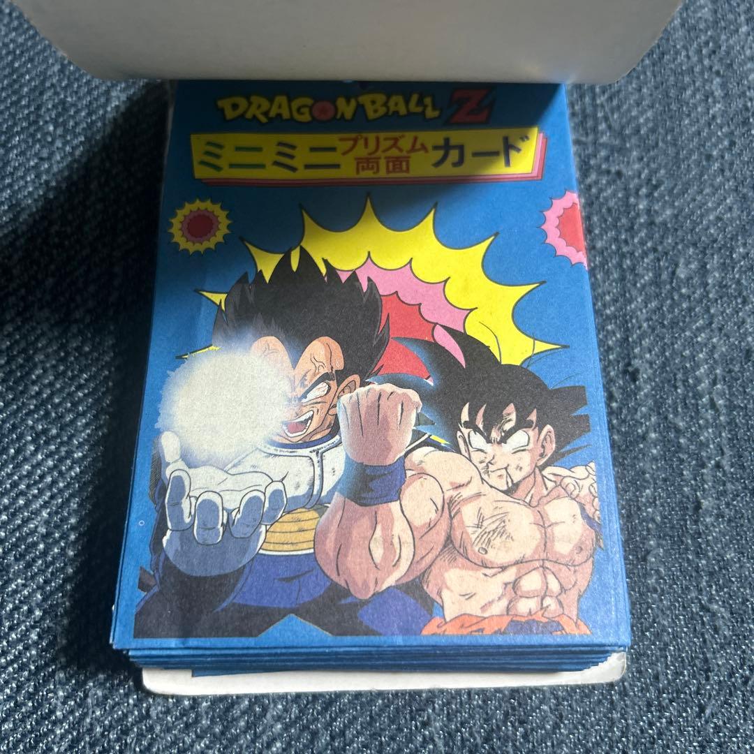 新品未開封　ドラゴンボールミニミニ両面カード　レトロ希少　ppカード束　当時物
