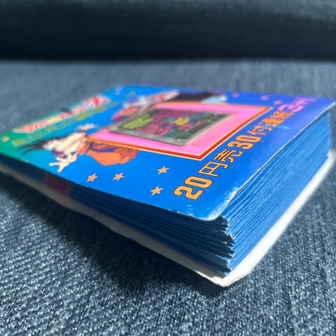 新品未開封　ドラゴンボールミニミニ両面カード　レトロ希少　ppカード束　当時物