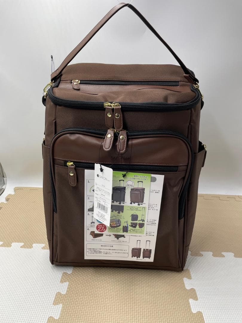 【保冷保温バッグ付き！】SAXON:cue ショッピングカート BR