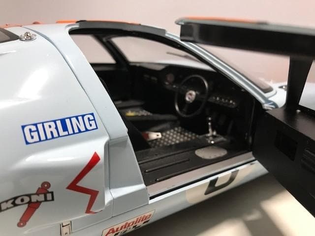 ※BLACKさん専用※【デアゴスティーニ完成品】FORDGT40　1/8