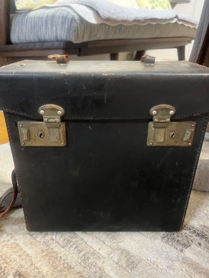 昭和レトロ　年代物大判カメラ　オクハラカメラ　木製　折りたたみ式