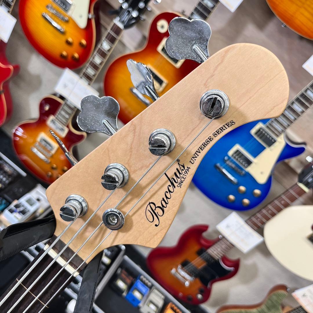 【10297】 Bacchus フレットレスベース サンバースト