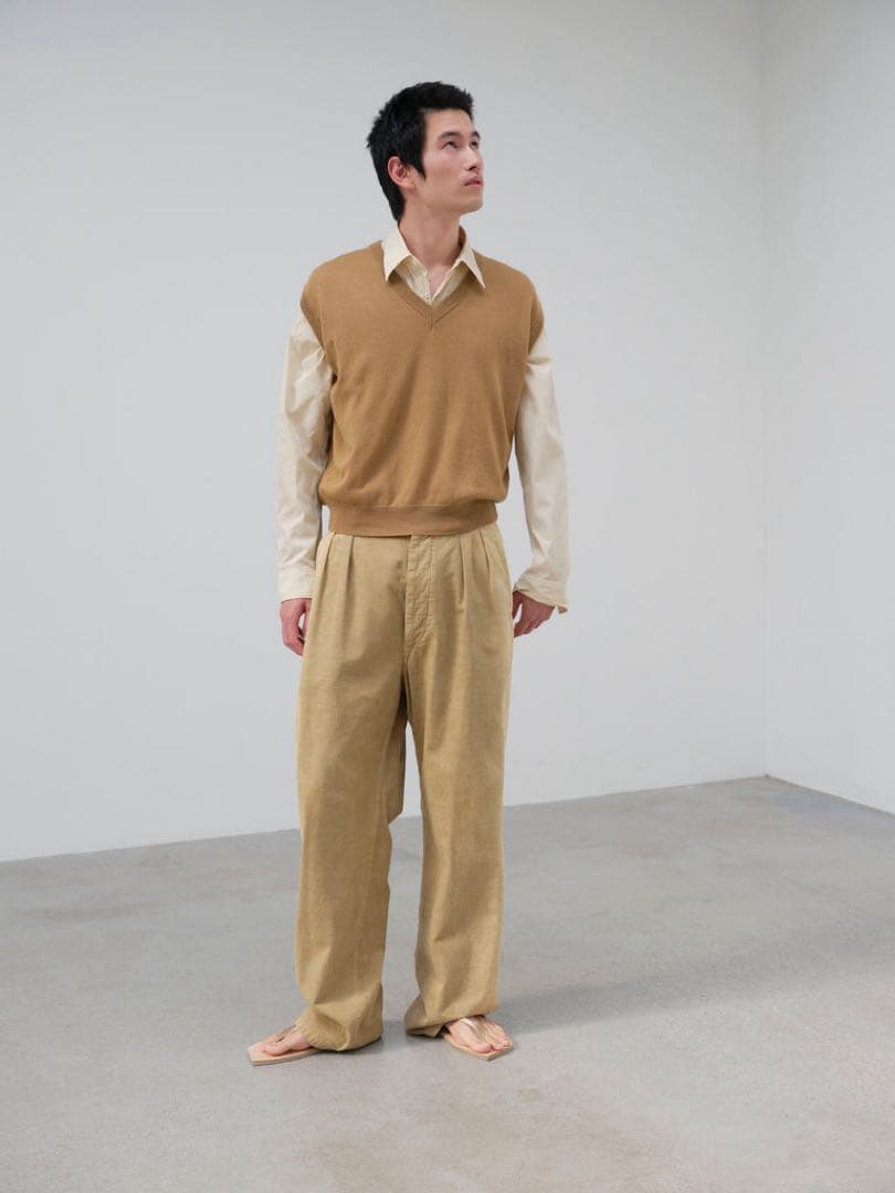 パンツ AURALEE GABARDINE PRODUCT DYED PANTS