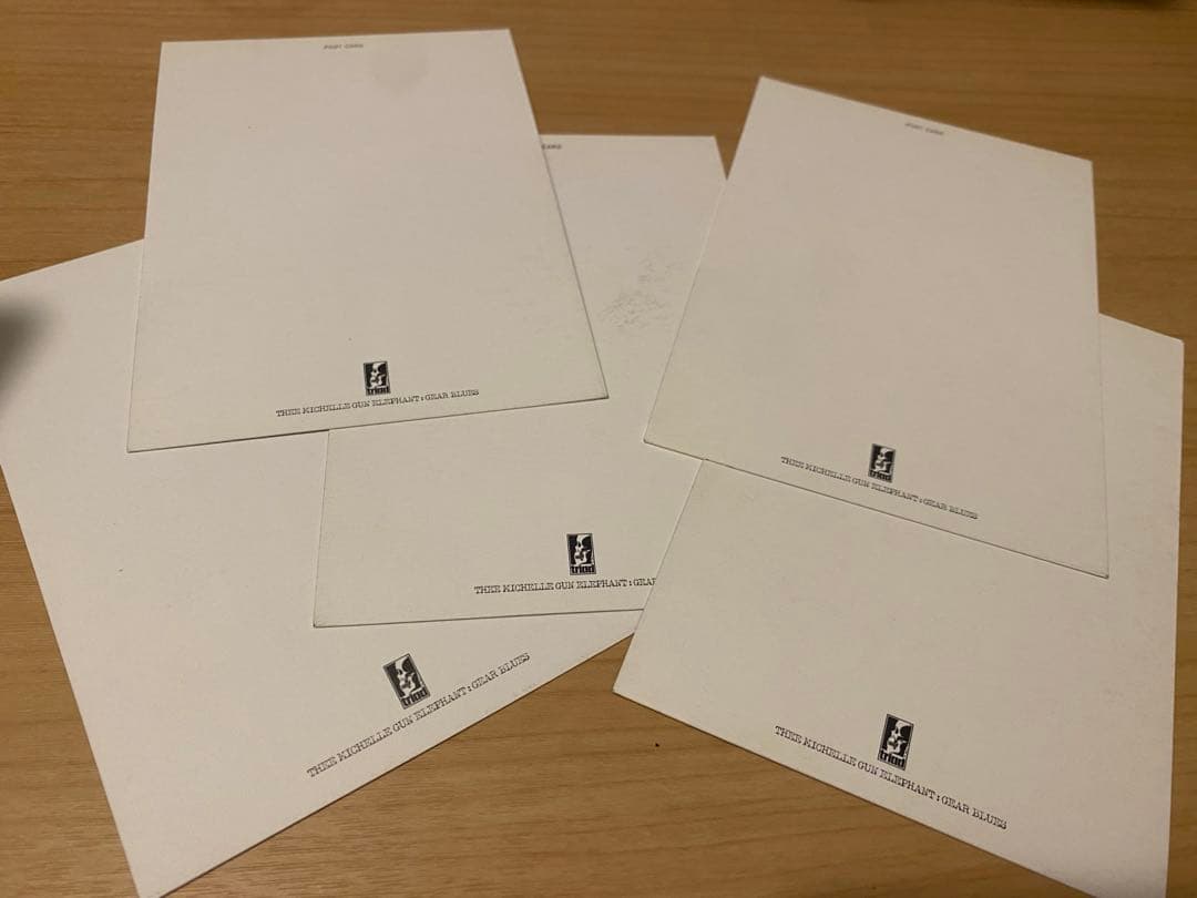 ミッシェルガンエレファント 写真 サイン ポストカード ステッカー 非売品 レア