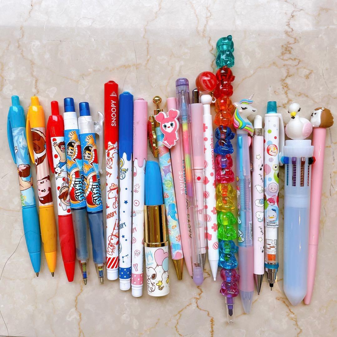 ☆61本セット☆ボールペン　シャーペン　ディズニー　サンリオ　ユニバ　まとめ売り