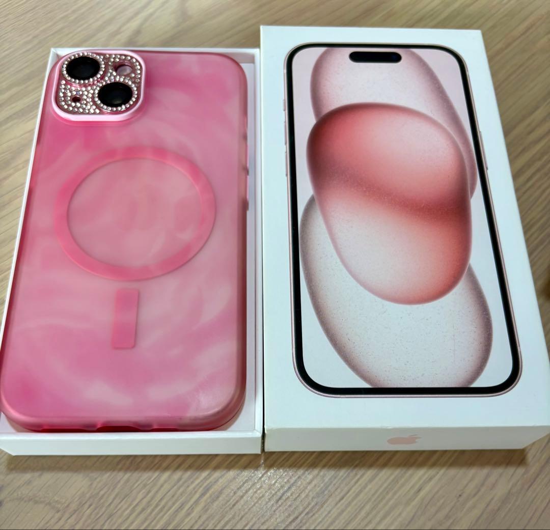 【25mania】Apple iPhone 15ピンク512GB