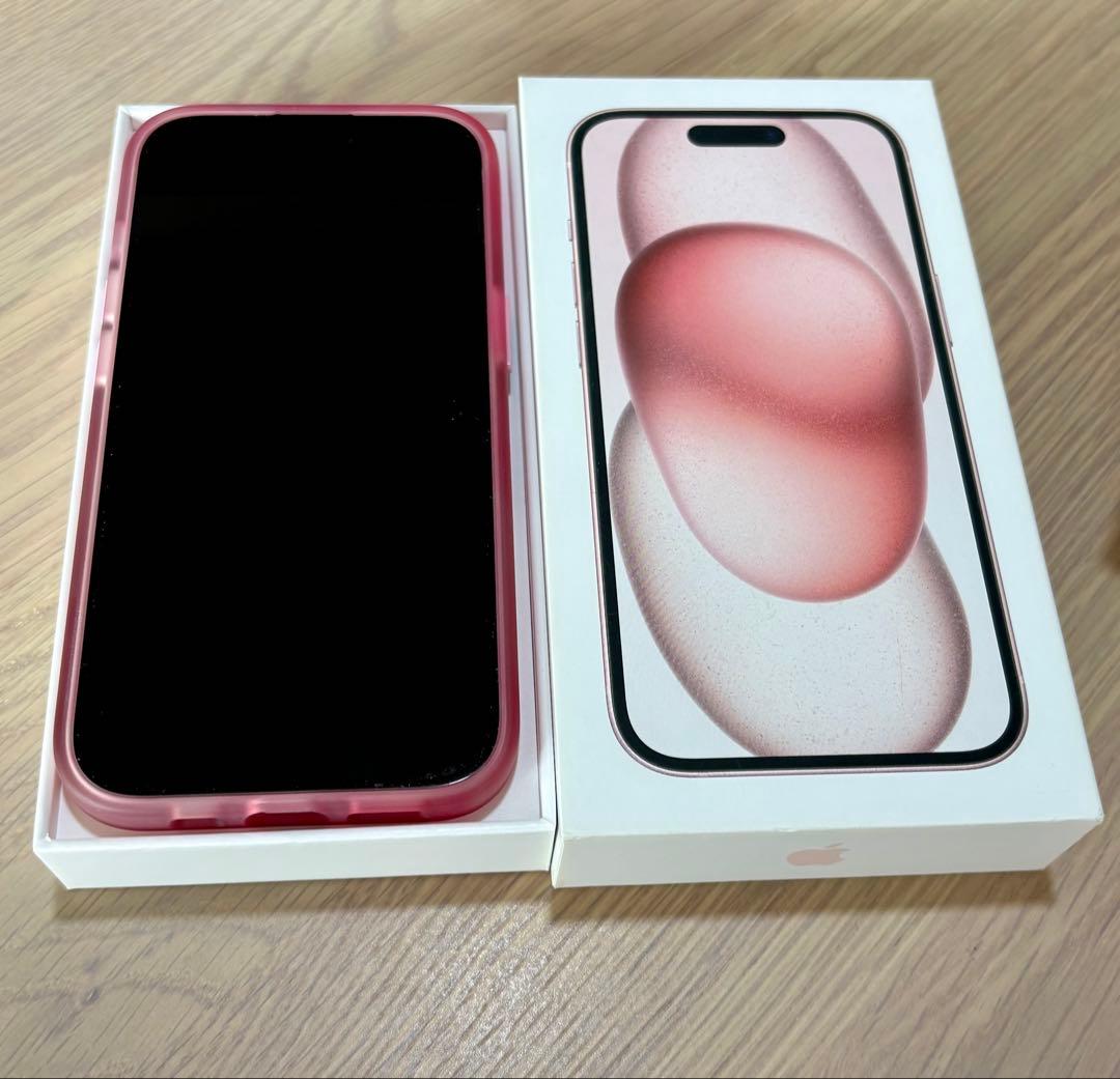 【25mania】Apple iPhone 15ピンク512GB