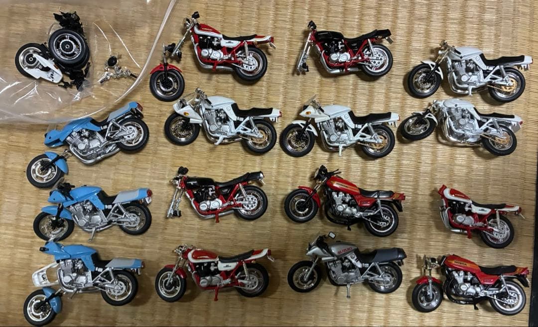 カスタムバイクコレクション　16台まとめ売り　ジャンク品
