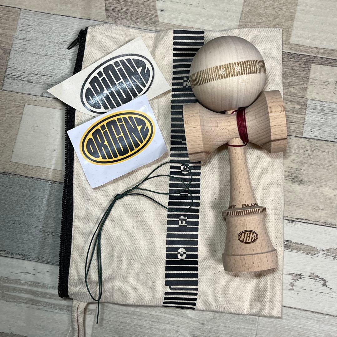 未使用　Da originz natty blunt オリジンズ　けん玉 無塗装