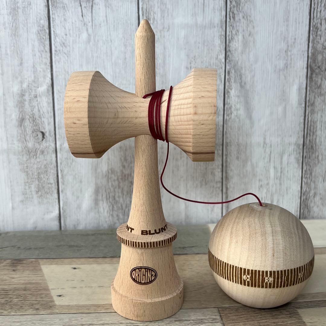 未使用　Da originz natty blunt オリジンズ　けん玉 無塗装