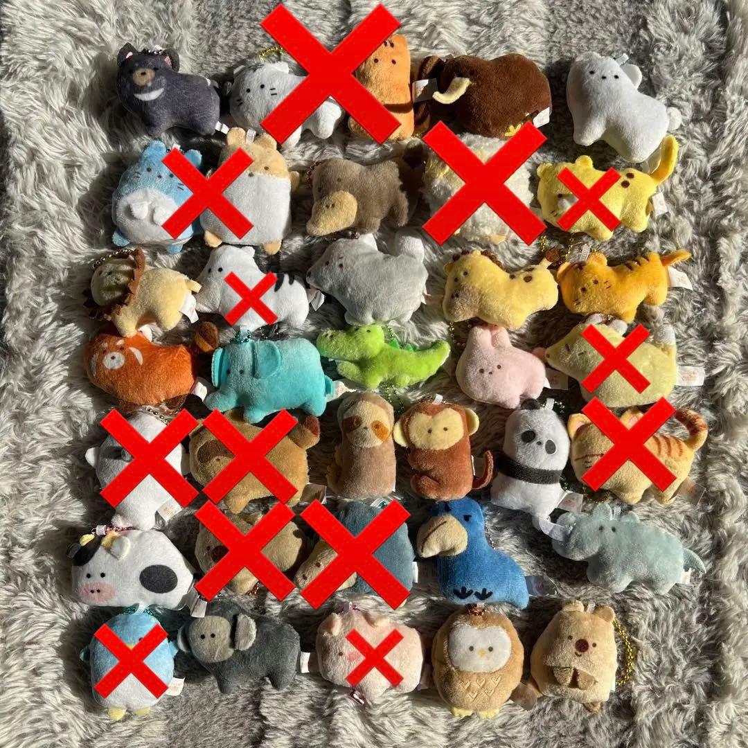 つぶらな瞳の動物園　ぷちマスコット　21個セット