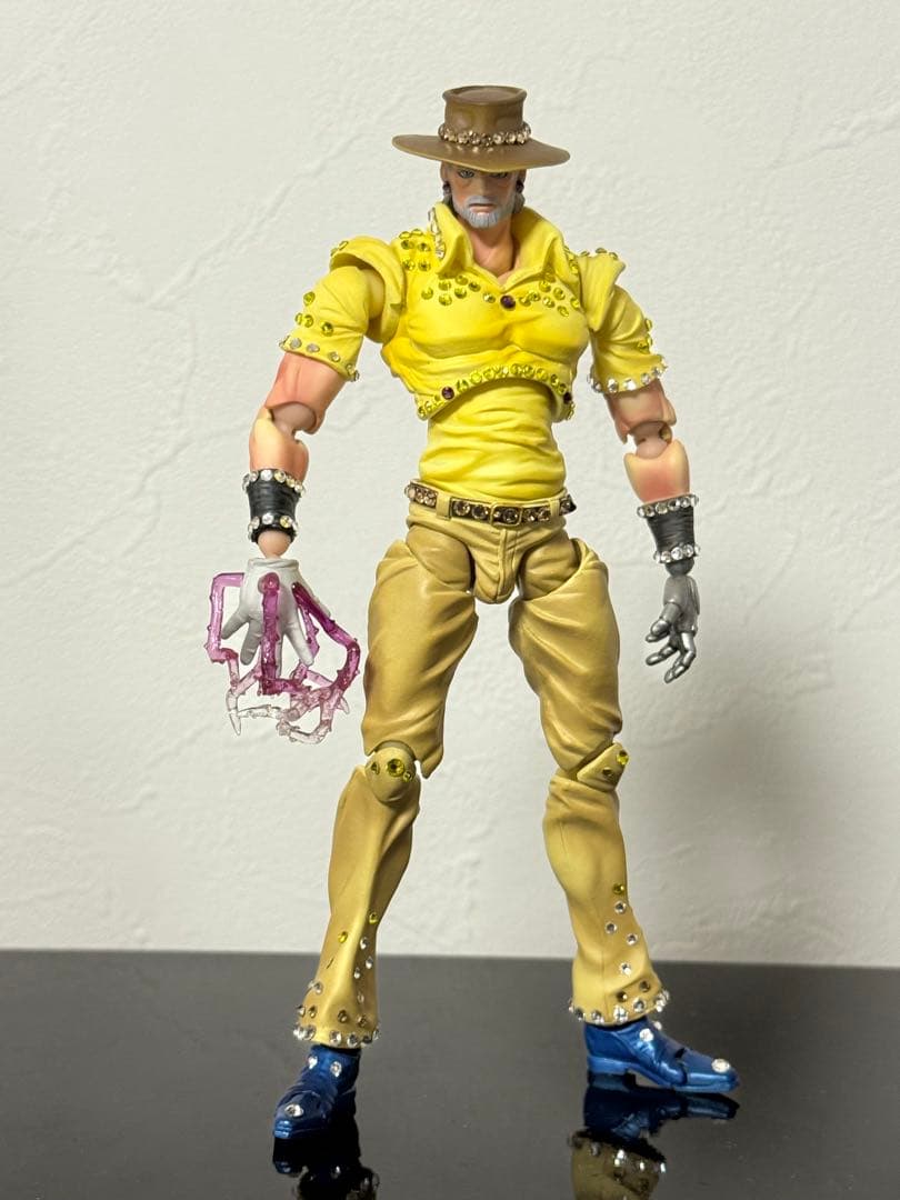 超像可動 ジョセフ・ジョースター＆イギー クリスタル限定版