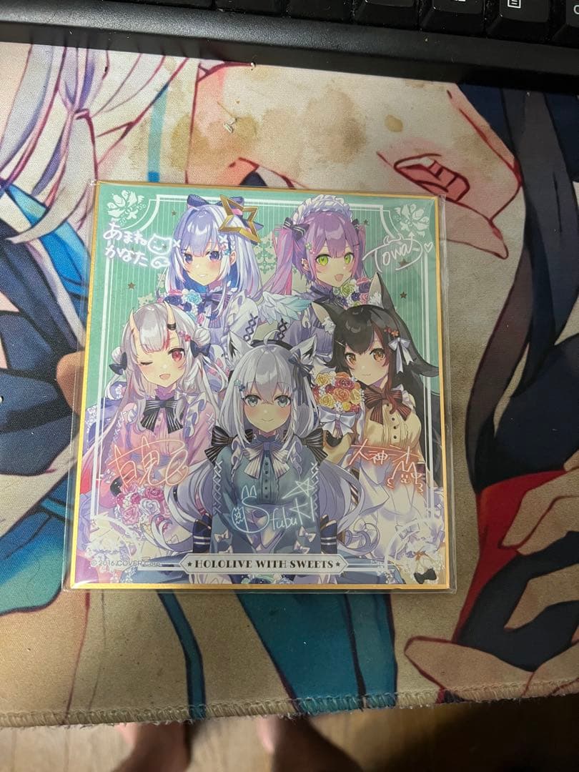 ホロライブカントリーマーム色紙