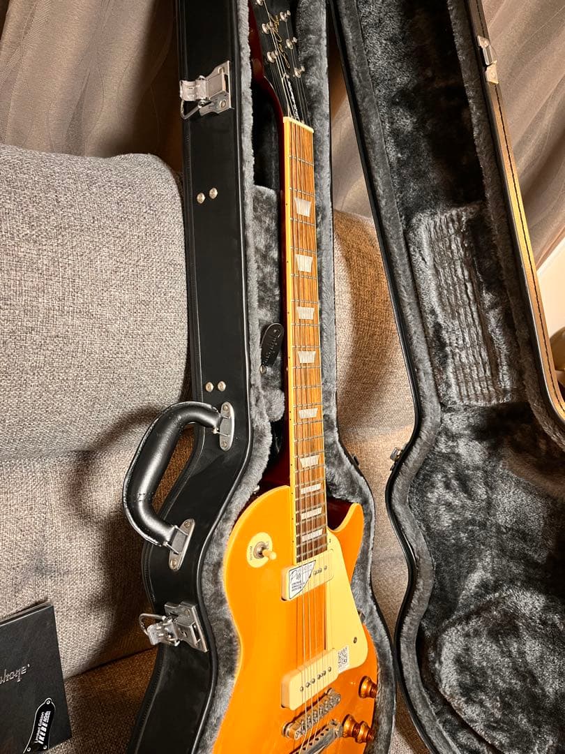 【限定】Epiphone レスポールスタンダード ゴールド イケベ楽器40th