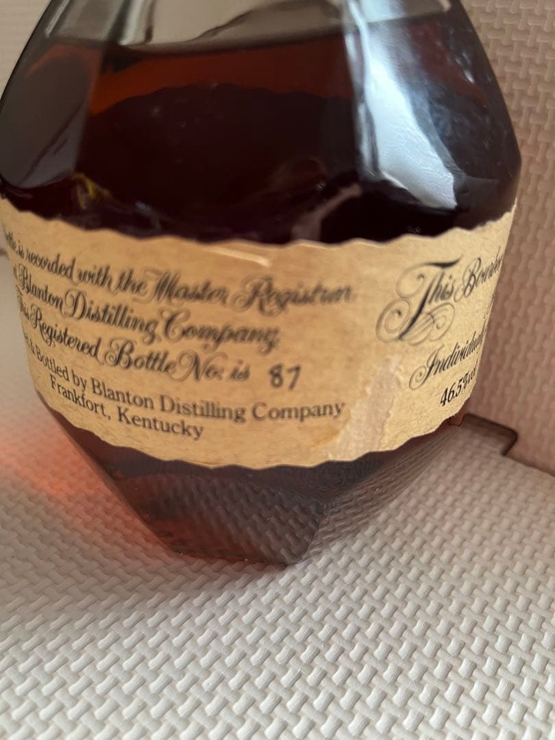 Blanton'sのシングルバレルバーボンウイスキー