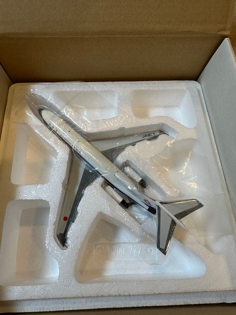 全日空 B727-100 1/200 ポリッシュ仕上