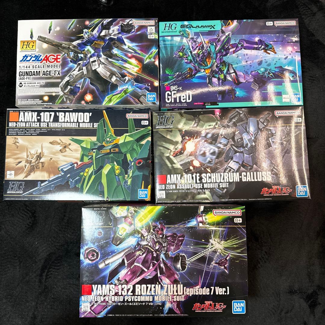 HG ガンプラ まとめ売り 6点