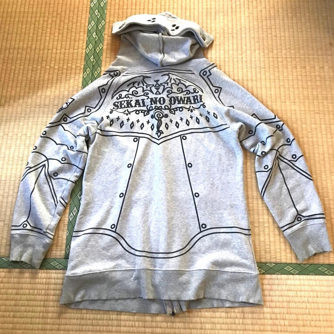 SEKAI NO OWARI フルジップパーカー L セカオワ　ライブグッズ