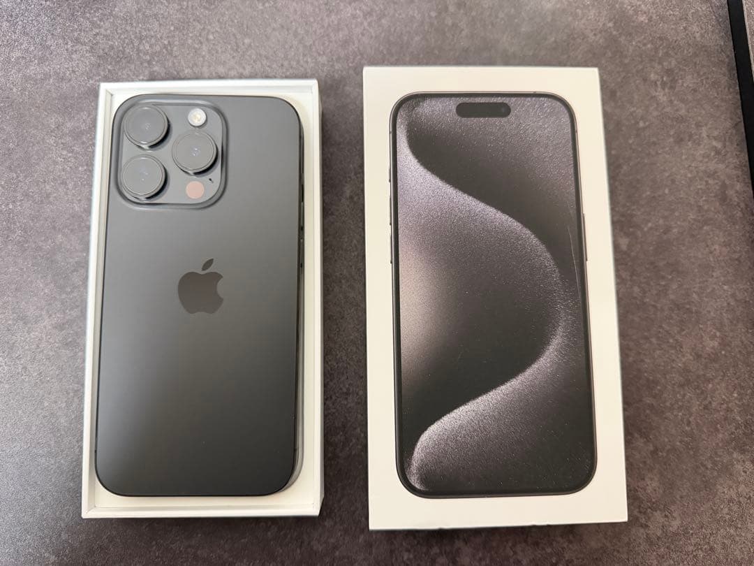 【シャッター音なし】iPhone 15 Pro 海外版 SIMフリー 256GB