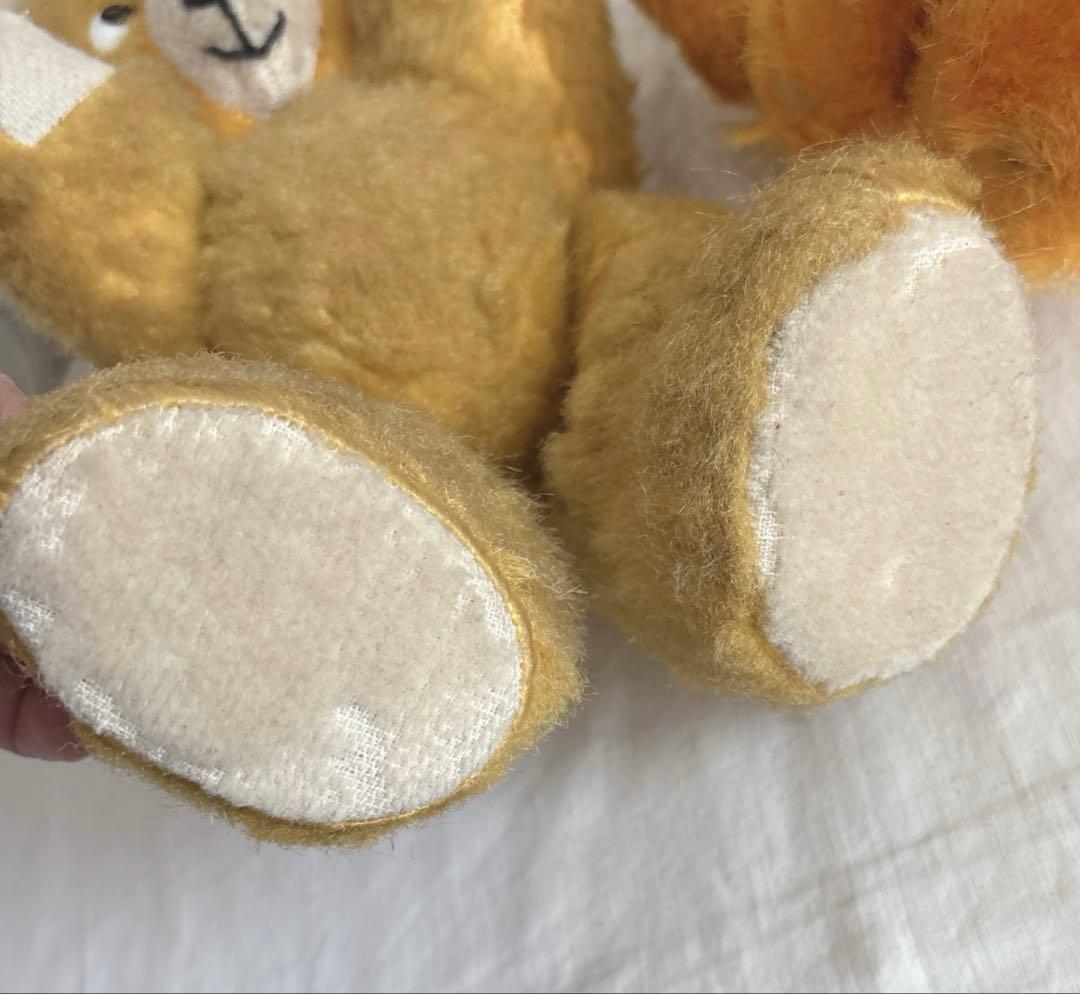 ポンチ目　新品　DDRベア　セット　アンティークベア　アンティークテディベア