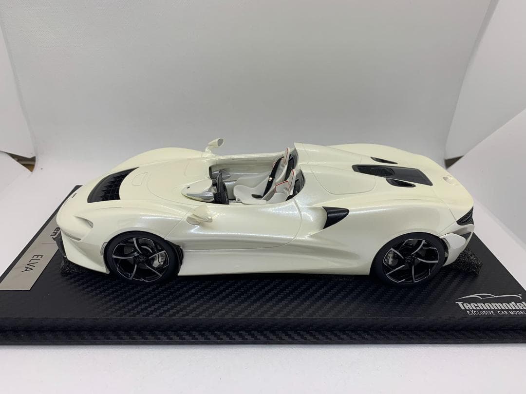 Tecnomodel 1/18 マクラーレン Mclaren ELVA ホワイト