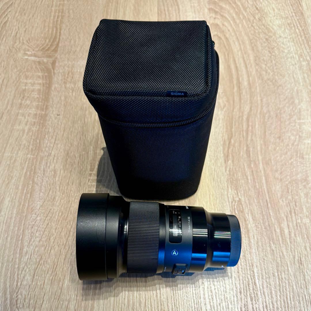 Sigma Art 20mm f1.4 単焦点広角レンズ SONY Eマウント