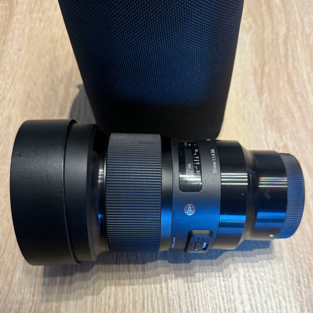 Sigma Art 20mm f1.4 単焦点広角レンズ SONY Eマウント