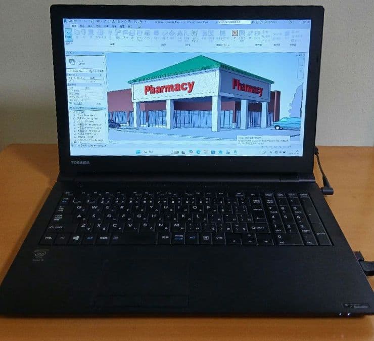 Autocad lt 2021 TOSHIBA　ノートパソコン