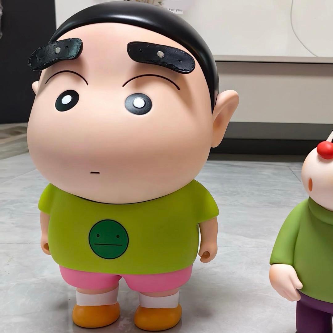 クレヨンしんちゃん 磁気眉毛 フィギュア 約35cm