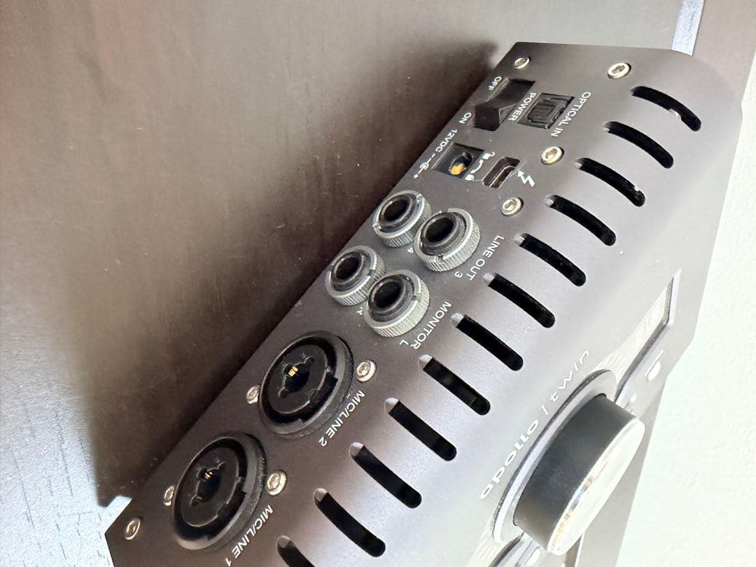 UAD Apollo Twin mk2 DUO TB3変換ケーブル付き