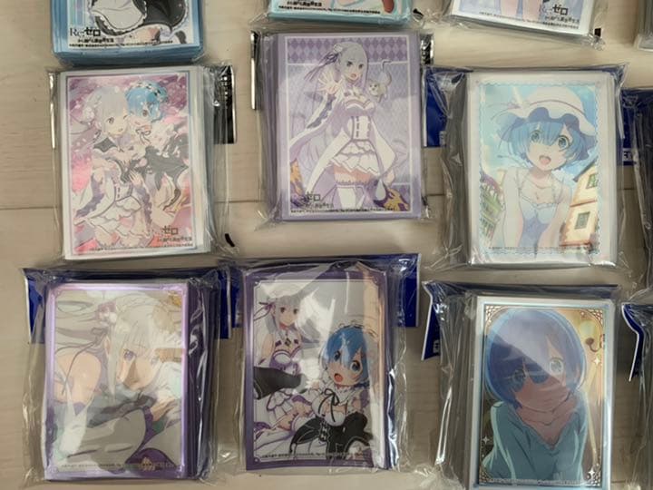 【未開封】公式スリーブ リゼロ　22点セット