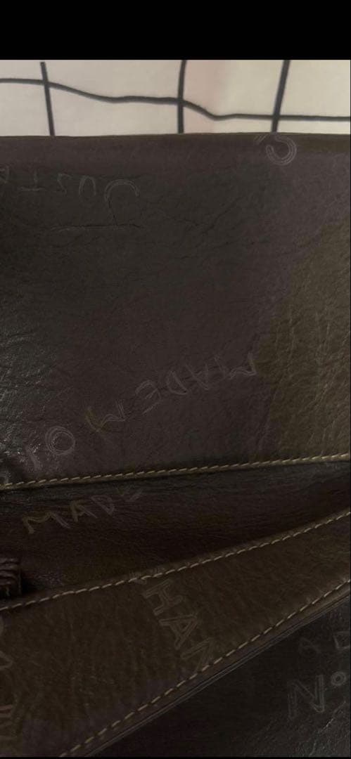 専用ブラウンレザーショルダーバッグ