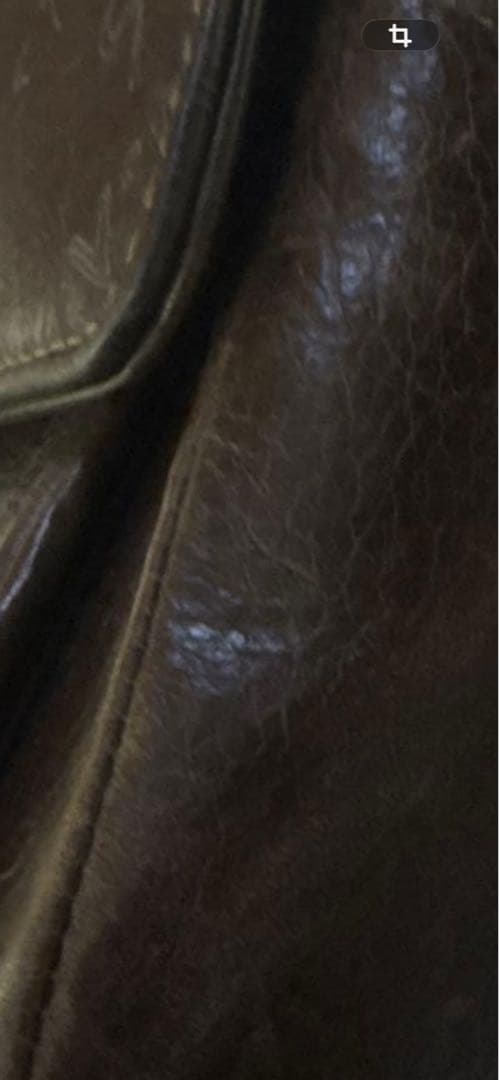 専用ブラウンレザーショルダーバッグ