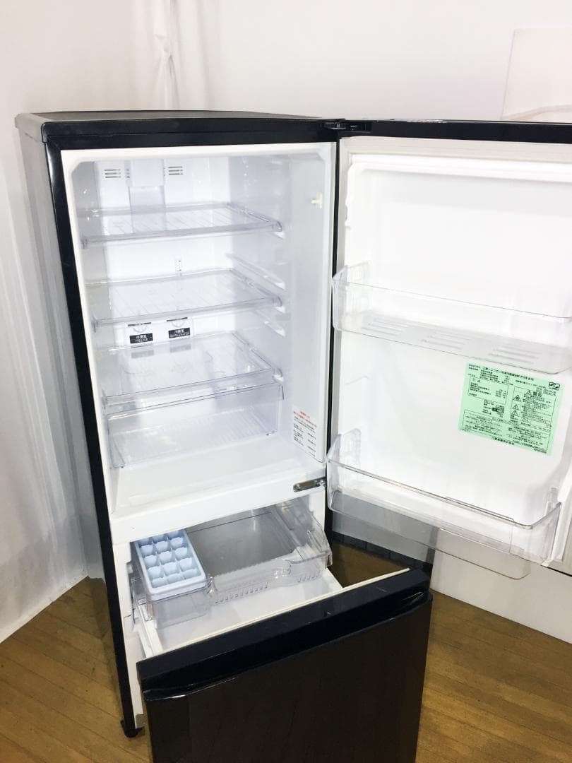 玄関前美品 中古★三菱 146L 冷蔵庫 【MR-P15T-B】