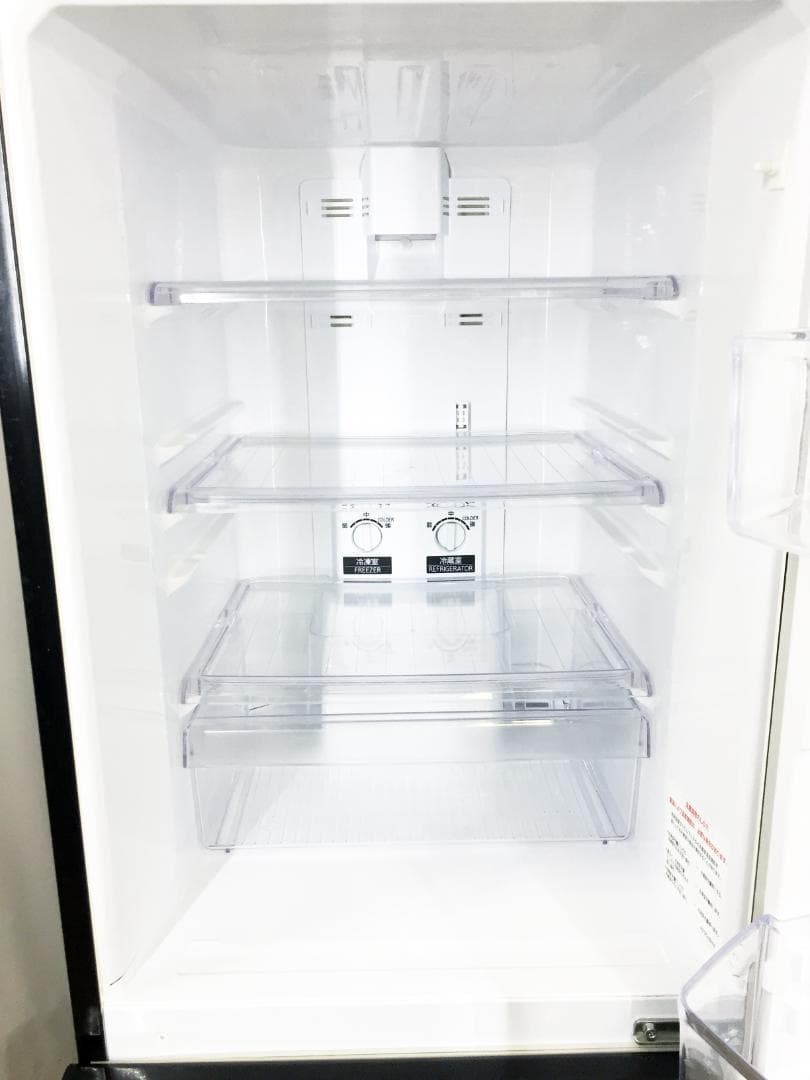 玄関前美品 中古★三菱 146L 冷蔵庫 【MR-P15T-B】