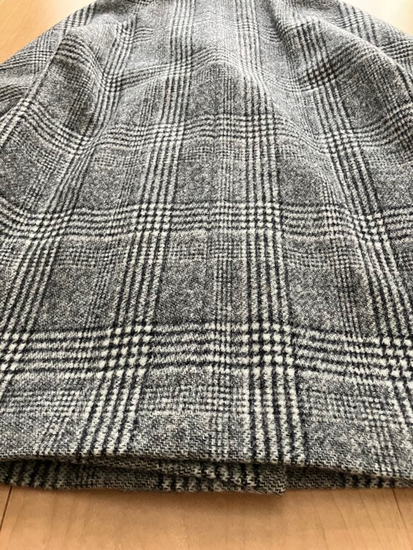 ★美品★TOMORROWLAND ブロークングレンチェック ダブルブレストコート