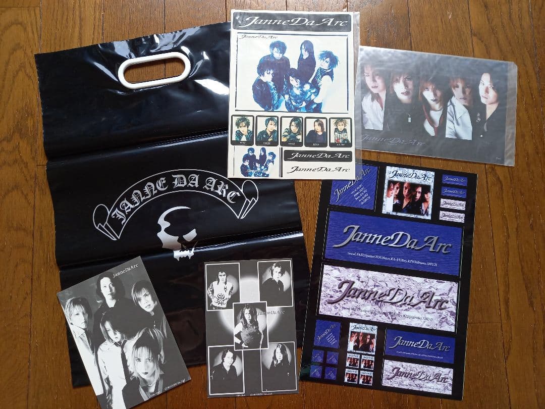 Janne Da Arc　初期ライブグッズいろいろ
