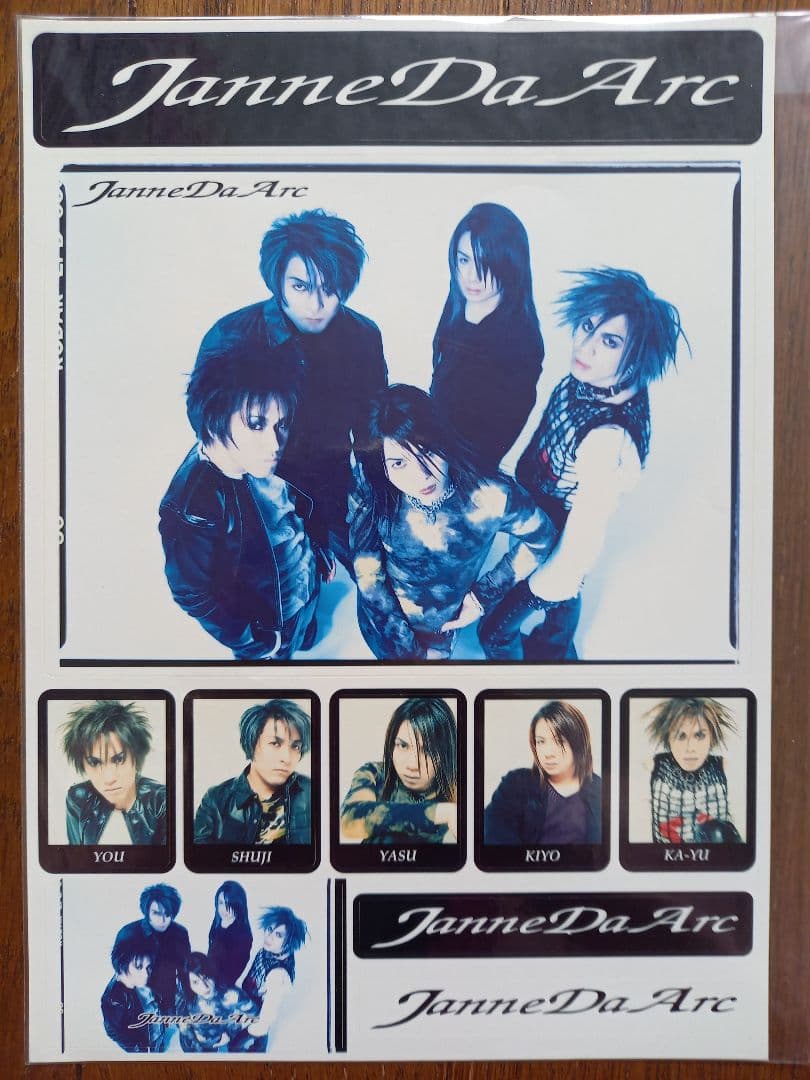 Janne Da Arc　初期ライブグッズいろいろ