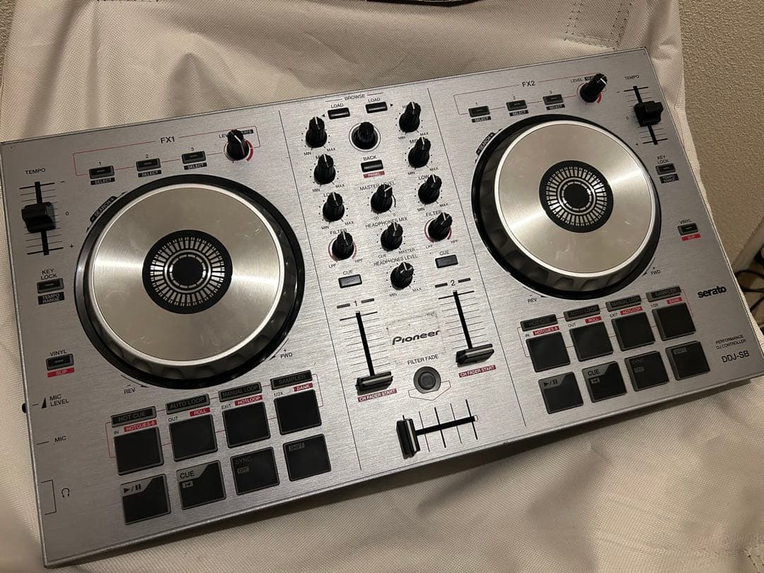 Pioneer DDJ-SB シルバー Decksaver付き