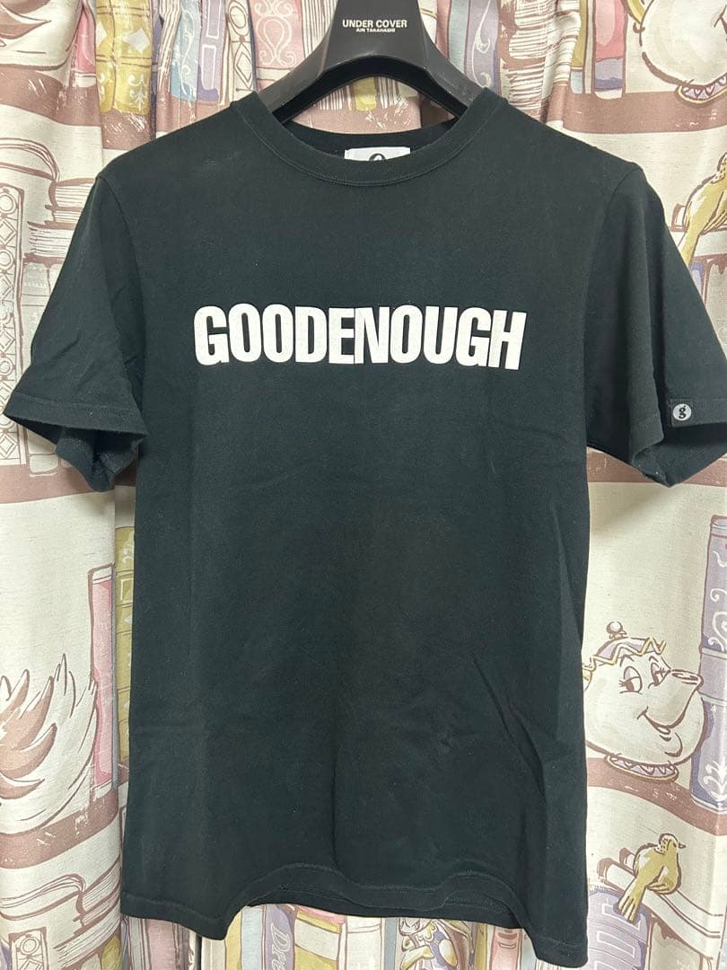 グッドイナフワッペンプリントT① goodenough藤原ヒロシfragment