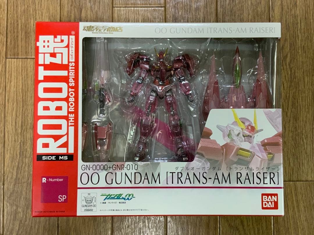 魂ウェブ限定商品 ROBOT魂　ダブルオーガンダム トランザムライザー