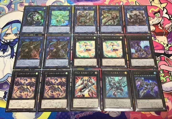 大会優勝構築【LL鉄獣戦線】デッキ　メイン＆EX15枚＆未使用三重スリーブ