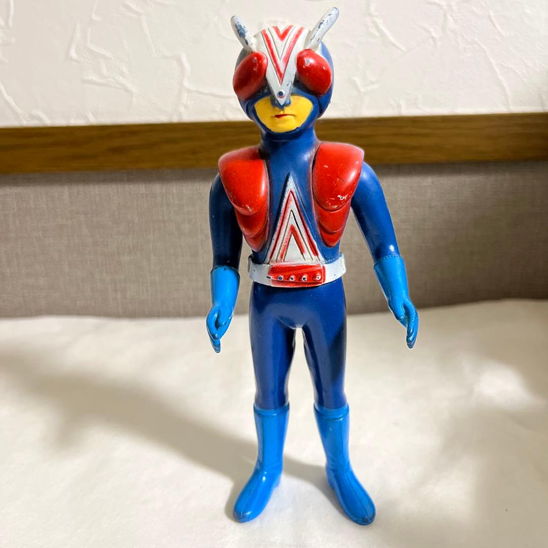⚠️レア　仮面ライダーV3 ライダーマン　ミドルサイズ　当時物　ポピー
