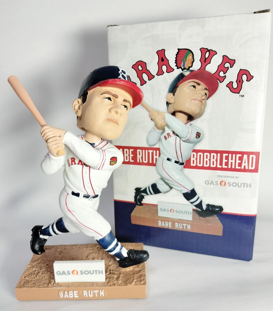 ベーブ・ルース／”ボストン・ブレーブス” ボブルヘッド人形